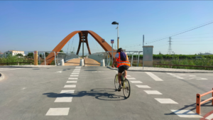 vía ciclopeatonal que unirá Alcàsser y Silla